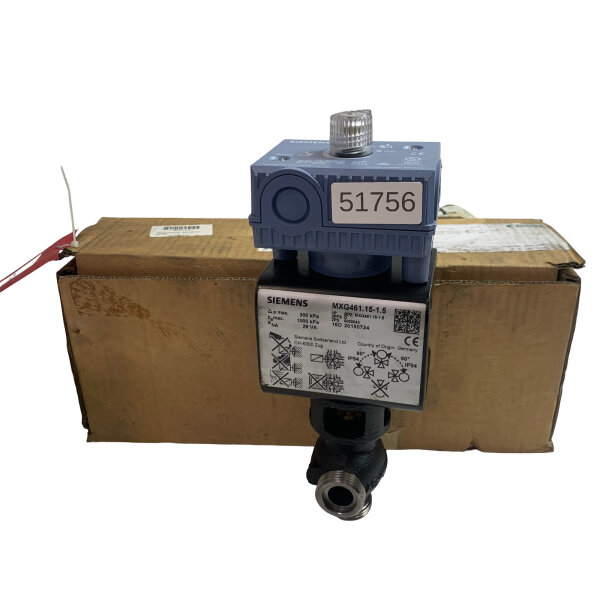 Siemens MXG461.15-1.5 Misch-/Durchgangs-Magnetventil