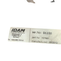IDAM D1230 107661 Drehtisch-Matrix