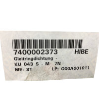 Burgmann M7N/65 Gleitringdichtung 65mm Q1BEGG Ident. 01028547 003108519 NEU OVP
