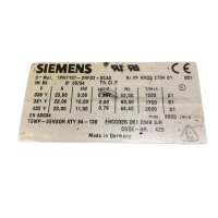 Siemens 1PH7107-2NF02-0CA0 Servomotor