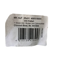 ICAR WB 4040 MK SH Betriebskondensator