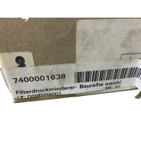 EWO variobloc Filterregler 480.222 Filterdruckminderer G 14 0,5-6 bar NEU OVP