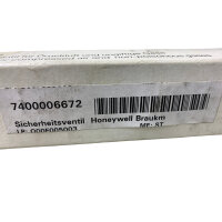 Honeywell Riegler S245B-3/4 Sicherheitsventil 1,0 bar 1144.02-1,0 Heavy Duty