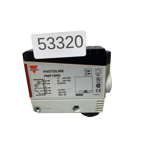 Carlo Gavazzi PHOTOLINE Lichtschranken-Sensor PMP12RG
