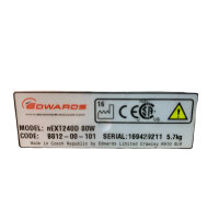 Edwards nEXT240D 80W Turbomolekularpumpe B812-00-101