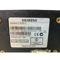 Siemens 6SL3255-0AA00-4CA1 Operator Panel SINAMICS BOP-2