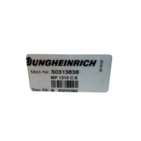 Jungheinrich Steuerung MP1510 50313638 Steuergerät Stapler Hubwagen