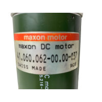 maxon DC motor 41.060.062-00.00-037 Gleichstrommotor Präzisionsmotor