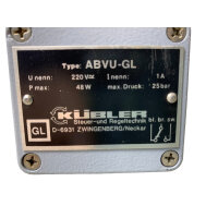 KSR Kübler ABVU-GL Magnetischer Niveauschalter