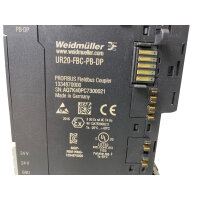 Weidmüller UR20-FBC-PB-DP Feldbuskoppler PROFIBUS...