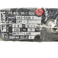 Bürkert PTB Ex-89.C.1034 643-510 A Magnetventil Ventil