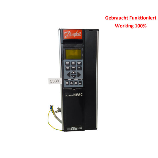 Danfoss VLT6008HT4B20STR3D0F00A00C0 178B2009 Frequenzumrichter 9,3KVA