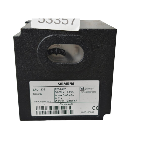 Siemens LFL1.333 Gasfeuerungsautomaten