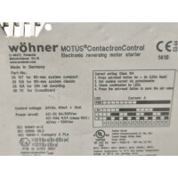 Wöhner MOTUS ContactronControl 36107 Motorstarter