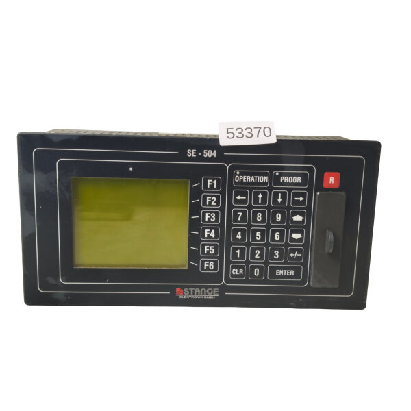 STANGE SE-504 Programmregler