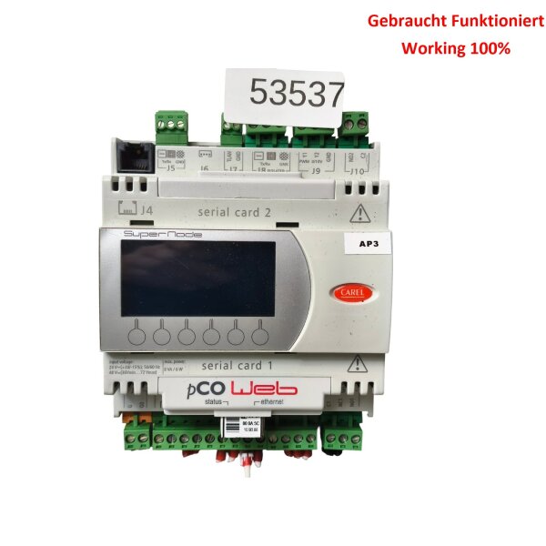 Carel pCO Web SNS0000EM0 Programmable Controller SPS Steuerung