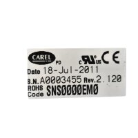 Carel pCO Web SNS0000EM0 Programmable Controller SPS...