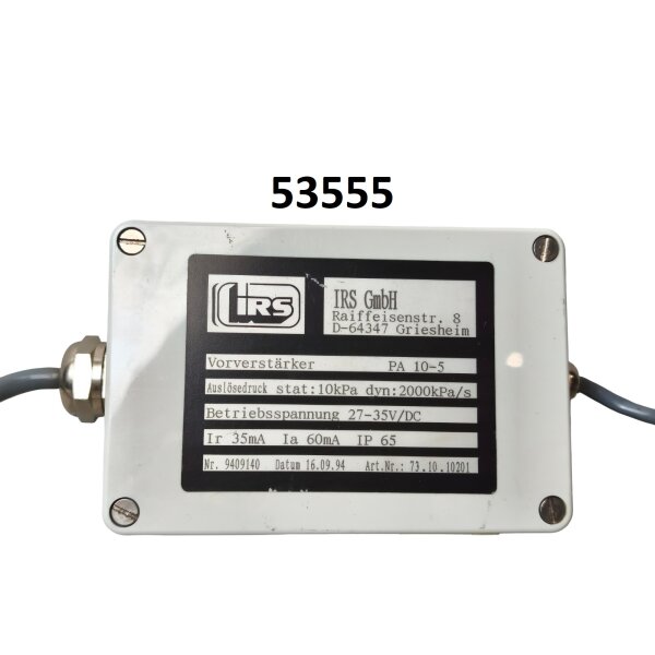 IRS PA 10-5 Vorverstärker