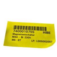 PINTSCH MS4/BI 6-038389 Magnetrastschalter MS4-Bi 230V 7400010755