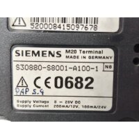 Siemens M20 S30880-S8000-A100-1 S30880-S8001-A100-1 Terminal