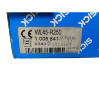 SICK WL45-R250 Photoelectric Retro-Reflective Sensor 1008841