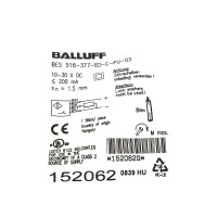 Balluff BES 516-377-E0-C-PU-03 Sensor