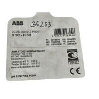 ABB S2C-H6R Hilfskontakt 2CDS200912R0001 Hilfsschalter...