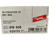 DEHN BLITZDUCTOR CT BCT BAS Basisunterteil 919 506 Überspannungsschutz