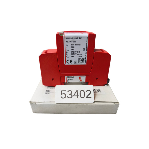 DEHN DEHNrail DR M 2P 30 Überspannungsschutz Typ 3 SPD 953011
