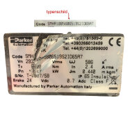 Parker SMHA1005606519S2ID65A7 Servomotor
