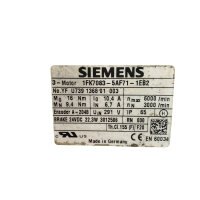 Siemens 1FK7083-5AF71-1EB2 Servomotor