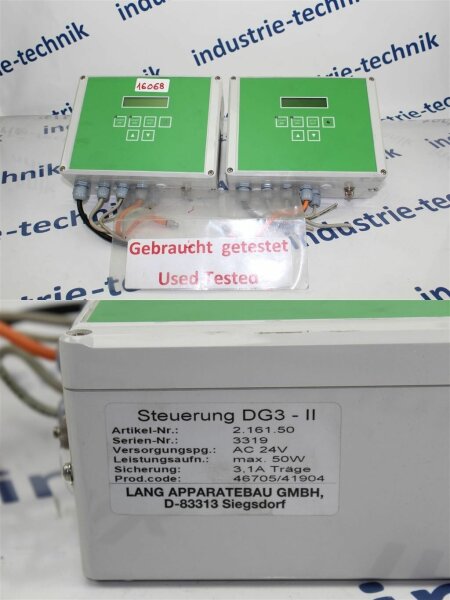 Lang Apparatebau Steuerung DG3-II