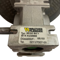 Walther Flender MI30 80/1 Schneckengetriebemotor