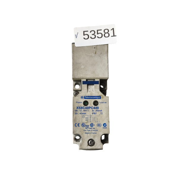 Telemecanique XS8C40PC449 Induktiver Näherungsschalter Sensor