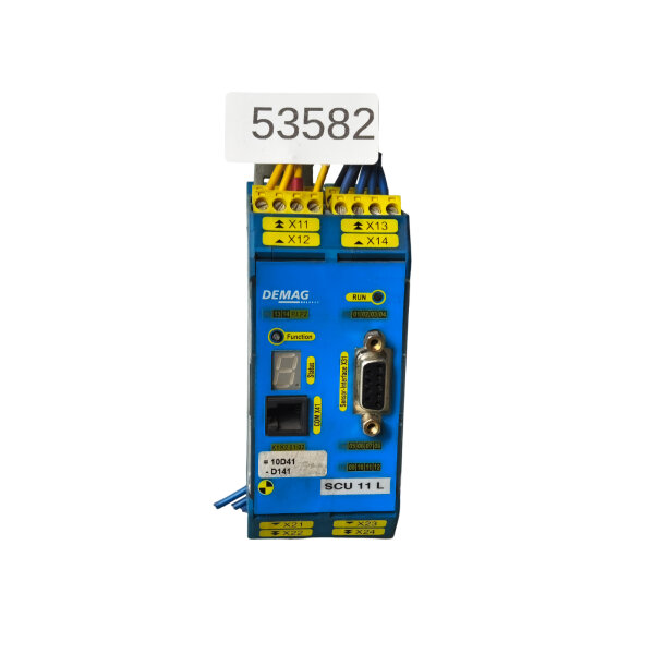 Demag SCU 11 L Safety Module Sicherheitsrelais 53844184 Cranes