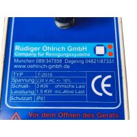 Rüdiger Öhlrich T-2010 Steuerung Reinigungssysteme