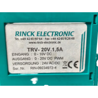 Rinck TRV-20V.1,5A Transistor-Regelverstärker RIN-09234972-4