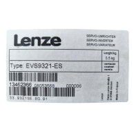 Lenze EVS9321-ES Servo-Umrichter Servo Inverter 13462366