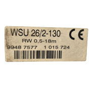 SICK WSU 262-130  Einstrahl-Sicherheits-Lichtschranke