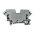 WAGO 284-601 2-Leiter-Durchgangsklemme 51129608