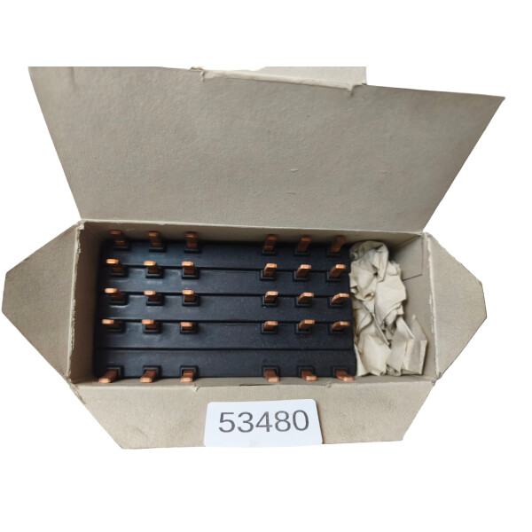 Siemens 3VU9 165-1AB02 3-Phasen Sammelschiene 3Phase Busbar 5er Pack Qty 5 Neu