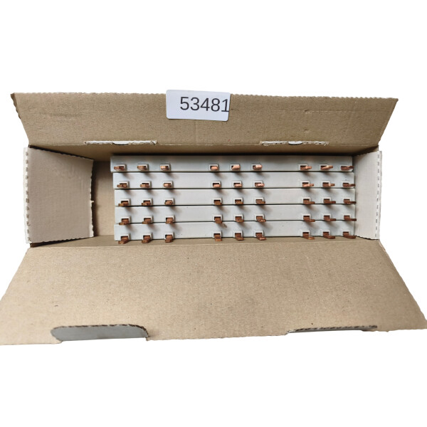 Siemens 3VU9165-1AB03 3-Phasen Sammelschiene 108A 3Phase Busbar 5er Pack Qty 5 Neu