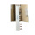 Siemens 3VU9165-1AB03 3-Phasen Sammelschiene 108A 3Phase Busbar 5er Pack Qty 5 Neu