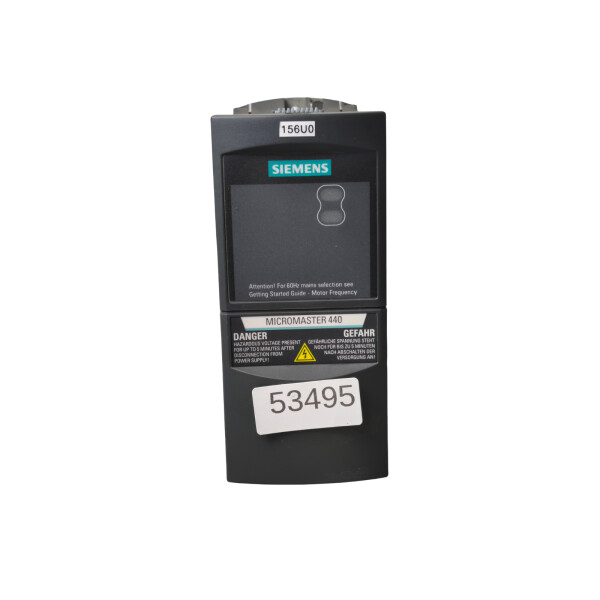 SIEMENS 6SE6440-2UD13-7AA1 + Frequenzumrichter MICROMASTER 440