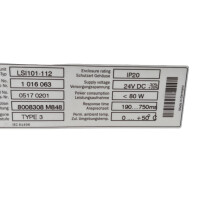SICK LSI101-112 1016063 Sicherheitsinterface Steuergerät Typ 3