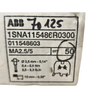 ABB 1SNA115486R0300 MA2.5/5 Reihenklemmen...