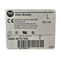 Allen-Bradley 1492-SP1C100 Leitungsschutzschalter
