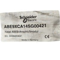 Schneider Electric ABE9XCA14SG00421 Kabel ABE9-Anschlussmodul Advantys