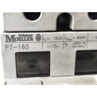 Moeller P7-160 Switch Disconnector DAOV-NZM7 Main Switch
