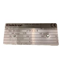 Elektror D 07 Radial-Niederdruckventilator